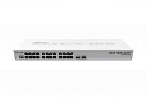 Mikrotik CRS326-24G-2S+RM | 24 Gigabit PORT SWITCH