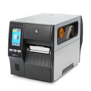 ZEBRA ZT41142-T0E0000Z Barcode Label Printer - 256MB, 512MB, Thermal Transfer/ Direct Thermal, 203 dpi, Peeler, LCD Display