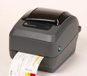 ZEBRA GX43-102522-000 Barcode Label Printer - 8MB, 4MB, Thermal Transfer, 300 dpi, Cutter, LCD Display