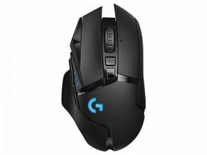 LOGITECH G502 Gaming Wireless Mouse - HERO 25K, 100 – 25,600 DPI, 11 Button, 2 Zone LIGHTSYNC RGB