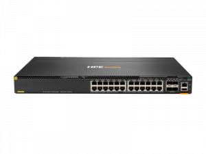 HPE Aruba CX 6300M (JL662A) Switch - 24 x Gigabit Ethernet BaseT PoE+ Ports, 4 x 1G/10G/25G/50G* SFP Ports, 1 x USB‑C Console, 1 x OOBM, 1 x USB-A