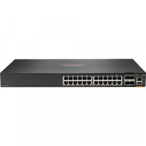 HPE Aruba CX 6200F (JL724A) Switch - 24 x Gigabit Ethernet BASE-T Ports, 4 x 1/10G SFP Ports, 1 x USB-C Console, 1 x OOBM, 1 x USB-A