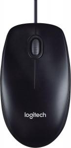 LOGITECH M90 Wired Mouse - Optical Tracking Sensor, 1000± DPI, 3 Button