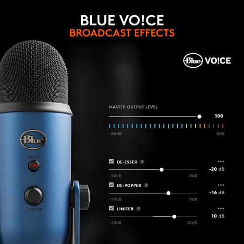 Yeti (Midnight Blue) Microphone usb Blue