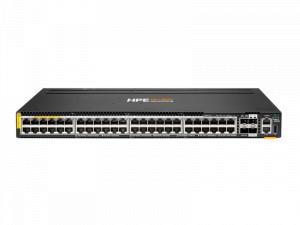 HPE Aruba CX 6300M (R8S90A) Switch - 780 Gbps Switching capacity, 580 Mpps Throughput, 2880 Watts PoE Capability, 48 x RJ45