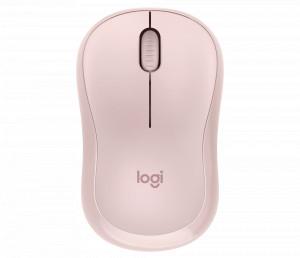 LOGITECH M240 Bluetooth Mouse - Smooth Optical Tracking, 400-4000 DPI, 3 Button, Bluetooth Low Energy Technology (Rose)