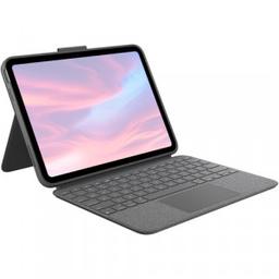 Logitech Combo Touch Backlit Keyboard Case for Apple 10.9 iPad 10th Gen (Oxford Gray)