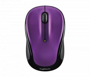 LOGITECH M325S Wireless Mouse - Smooth Optical Tracking, 1000± DPI, 5 Button, 2.4 GHz wireless connection (Violet)