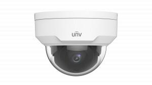 UNV Fixed IR Dome Camera - 4MP (2560 x 1440), 1/3.0" CMOS Sensor, Fixed 2.8 mm 4.0 mm Lens, Waterproof Outdoor, PoE Connect power