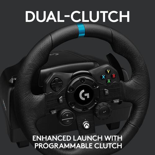 Logitech G923 Trueforce Sim Racing Wheel for Xbox One, Xbox Series X & PC