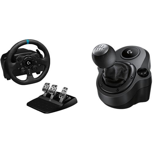 Logitech G923 Playstation + Driving Force Shifter, Video Gaming
