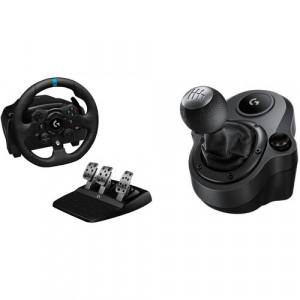 Logitech G G923 TRUEFORCE Gaming Controllers | Racing Wheel , Pedals Kit , Driving Force Shifter