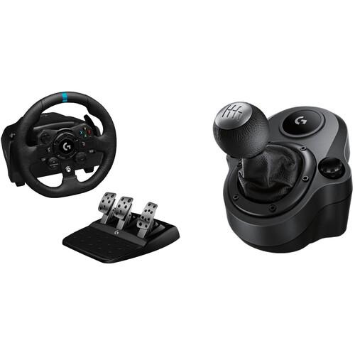 logitech TRUE FORCE G923 Racing Wheel and Pedals for PlayStation 5
