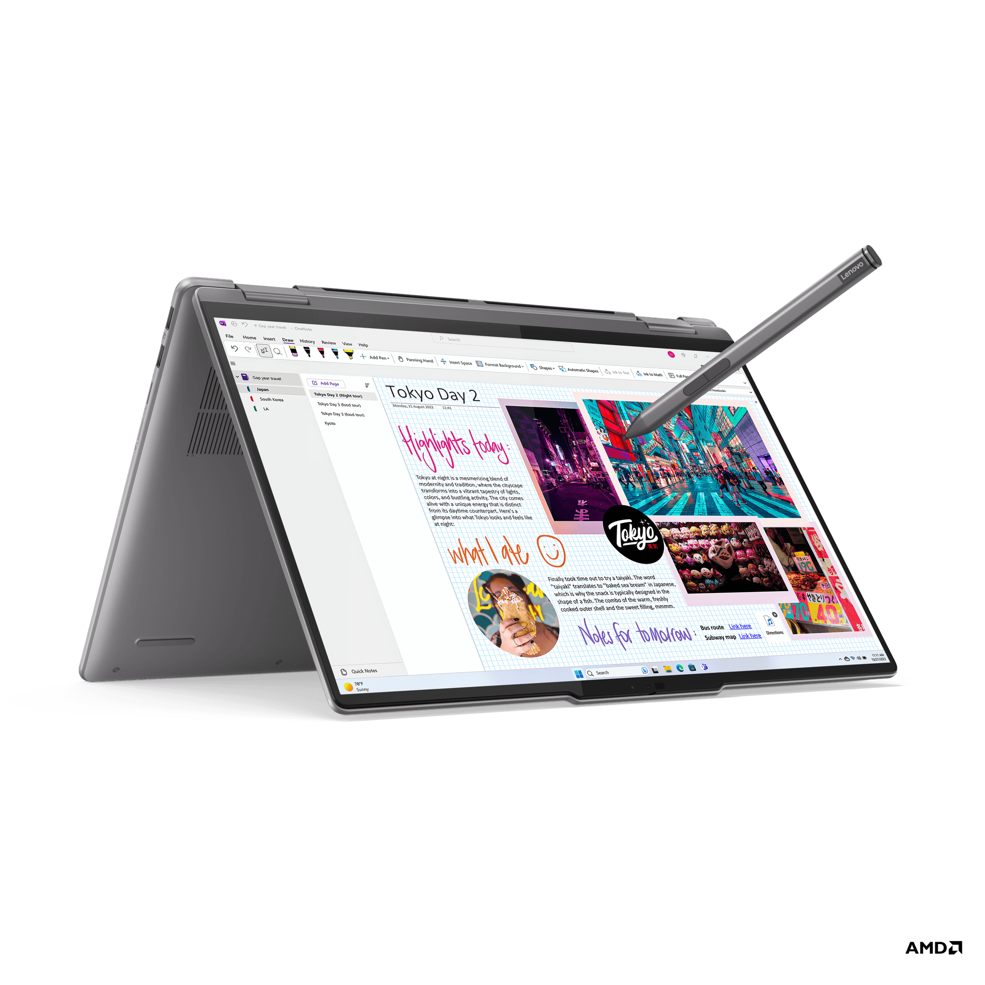 Windowsノート本体 Lenovo Yoga 7 Gen 8 Ryzen 7735U 16/512GB レノボ Yoga 7 Gen 8 14型 (AMD)の実機レビュー - the比較