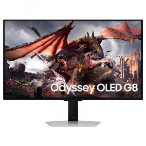 SAMSUNG G80SD Gaming Monitor - 32 UHD (3840 x 2160), OLED, HAS, Tilt, Swivel, Pivot, Wall Mount, 250 nits, 240Hz