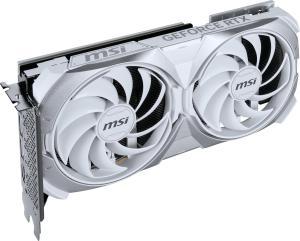 MSI GeForce RTX 4070 TI Super 16G Ventus 2X White OC Graphics Card - 16GB GDDR6X 256-Bit, 8448 Units, up to 2655 MHz