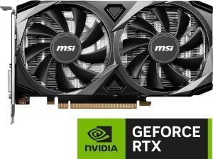 MSI GeForce RTX 3050 Ventus 2X XS 8G OC Graphics Card - 8GB GDDR6 128-bit, 2560 Units, up to 1807 MHz