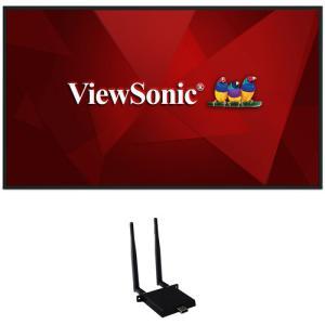ViewSonic CDE8630-W1 Commercial Display - 86" Landscape, Portrait 4K (3840 x 2160) 450 nits @ 60 Hz IPS-Type LCD, Wi-Fi 6, Bluetooth
