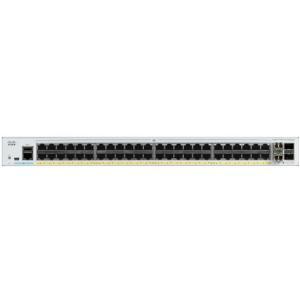 CISCO Catalyst C1000-48T-4X-L Switch - 104 Gbps Switching bandwidth, Throughput up to 77.38 Mpps, 48 x RJ45, 4 x SFP+