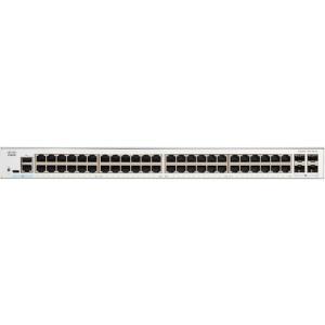 CISCO Catalyst C1300 Managed Switch - 176 Gbps Switching capacity, Throughput up to 130.94 Mpps, 48 x RJ45, 4 x SFP+