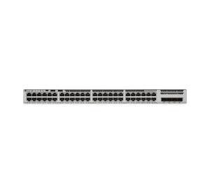 CISCO Catalyst C9300L Managed Switch - 104 Gbps Switching Capacity, Throughput up to 77.38 Mpps, 48 x RJ45, 4 x SFP uplink, Network Advantage