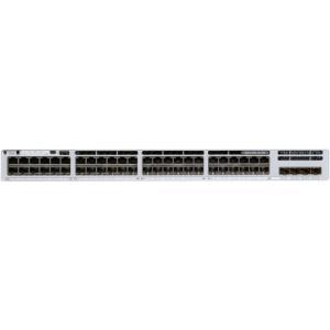 CISCO Catalyst C9300L Managed Switch - 176 Gbps Switching Capacity, Throughput up to 130.95 Mpps, 48 x RJ45, 4 x SFP+ uplink, Network Advantage