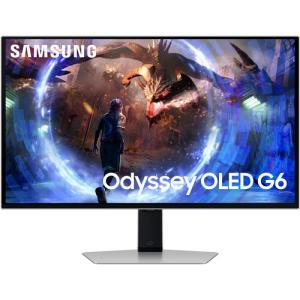 SAMSUNG ODYSSEY OLED G6 G60SD Gaming Monitor - 27" QHD (2560 x 1440), OLED, Height, Tilt, Swivel, Pivot, HDMI, DP, 250nits, 360Hz