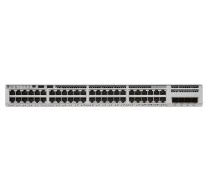 CISCO Catalyst C9200L Manageable Switch - 104 Gbps Switching Capacity, Throughput up to 77.38 Mpps, 370W PoE Capability, 48 x PoE+ RJ45, 4 x SFP uplink
