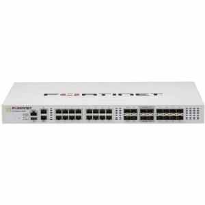 Fortinet FortiGate   Manageable Firewall - 79.50 Gbit/s Firewall Throughput, SHA-256, TLS 1.3, AES (256-bit), RSA 2048-bit, SSL, 5000 VPN, 17 x RJ45 Ports, 16 x Expansion Slots