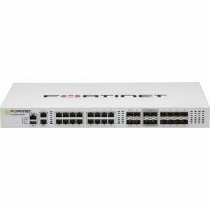 Fortinet FortiGate   Manageable Firewall - 79.50 Gbit/s Firewall Throughput, Intrusion Prevention, TLS 1.3, SSL, SHA-256, RSA 2048-bit, AES (256-bit), 5000 VPN, 16 x RJ45 Ports, 16 x Expansion Slots