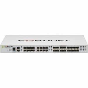 Fortinet FortiGate   Manageable Firewall - 79.50 Gbit/s Firewall Throughput, Intrusion Prevention, SHA-256, TLS 1.3, SSL, RSA 2048-bit, AES (256-bit), 5000 VPN, 16 x RJ45 Ports, 16 x Expansion Slots