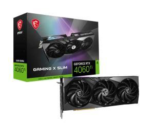 MSI GeForce RTX 4060 Ti GAMING X SLIM 16G Graphics Card - 16GB GDDR6 128-bit, 4352 Units, up to 2685 MHz
