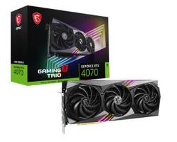 MSI GeForce RTX 4070 GAMING X TRIO 12G Graphics Card