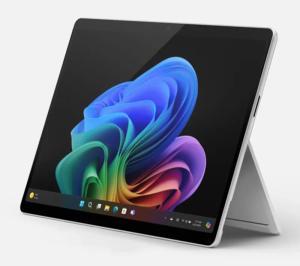 MICROSOFT ZHX-00009 SURFAEC PRO 11 Tablet - Qualcomm Snapdragon X Plus, 16GB, 256GB SSD, 13" QHD+ Touch + Copilot