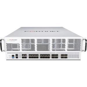 Fortinet FortiGate FG-4200F-DC NGFW Manageable Firewall - 800 Gbit/s Firewall Throughput, SHA-256, AES (256-bit), 30000 VPN, 28 x Expansion Slots, Rack-mountable
