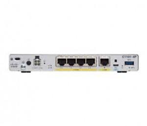 Cisco ISR 1000 Series C1116-4P Router - 4 Port SMB Router DRAM 4 GB Flash 4 GB Micro USB console (USB 3.0) Software IOS-XE