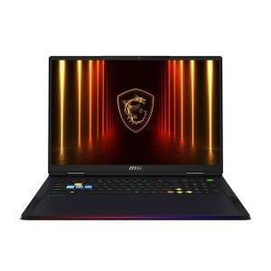 MSI RAIDER 18 HX AI A2XWIG (2025) Gaming Laptop - 2th Second Gen Ultra 9-285HX, 64GB, 2TB SSD, NVIDIA GeForce RTX 5080 16GB, 18" UHD+ (Arabic Keyboard)