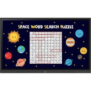 LG 98TR3DK-B CREATEBOARD Interactive Display - 98" Landscape 4K (3840 x 2160), 490 nits @ 60 Hz ADS, Infrared (IR) Multi-Touch, Wi-Fi 6, Bluetooth
