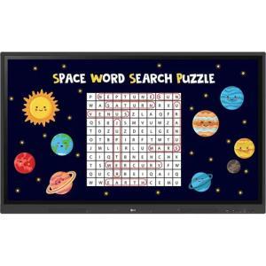 LG 86TR3DK-BG CREATEBOARD Interactive Display - 86" Landscape 4K (3840 x 2160), 440 nits @ 60 Hz ADS, Infrared (IR) Multi-Touch, Wi-Fi 6, Bluetooth