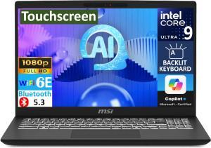 MSI MODERN 15 H AI C1MTG-084US (2024) Laptop - Series 1 Ultra 9 185H, 32GB, 1TB SSD, 15.6" FHD Touch