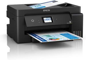 EPSON ECOTANK L14150 All in One Printer - Wireless & Wired, A4, Print, Scan, Copy, Fax, 38 ppm, 4.800 x 1.200 dpi Resolution, Black and Color