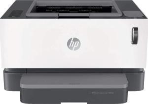 HP NEVERSTOP LASER MFP 1000W Printer - A4, Print, 20 cpm, 600 x 600 x 2 dpi Resolution, 20,000 pages Duty Cycle, Black and White