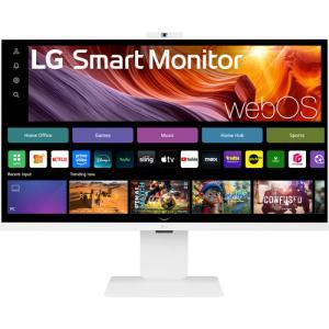 LG 32U850SA-W SMART Monitor with Webcam - 32" 4K (3840 x 2160), IPS, Tilt, Height, Pivot, HDMI, USB-C, 400nits, 60Hz