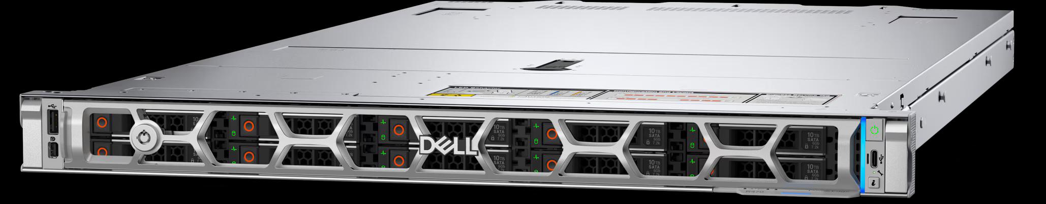 DELL POWEREDGE R470 Rack Server - Intel Xeon 6 Efficient 6710E, 32GB, 480GB SSD SATA, 800W