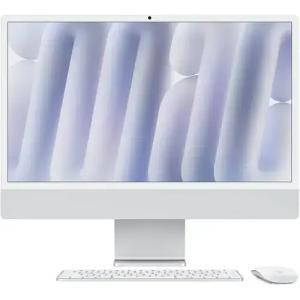 APPLE MD3H4HN/A (2024) iMac - M4 Chip 10-Core CPU, 16GB, 256GB SSD, 10-Core GPU | 16-Core Neural Engine, 24" 4.5K (4480 x 2520) (Silver)