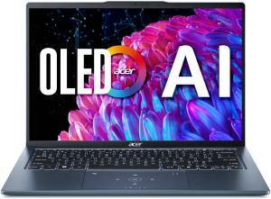 ACER SWIFT GO 14 SFG14-73-592S (2024) Laptop - Series 1 Ultra Ultra 5 125H, 16GB, 512GB SSD, 14" WQXGA+