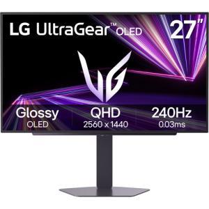 LG ULREAGEAR 27GX704A-B Gaming Monitor - 27" QHD (2560 x 1440), OLED, Tilt, Height, Swivel, Pivot, HDMI, DP, 275nits, 240Hz