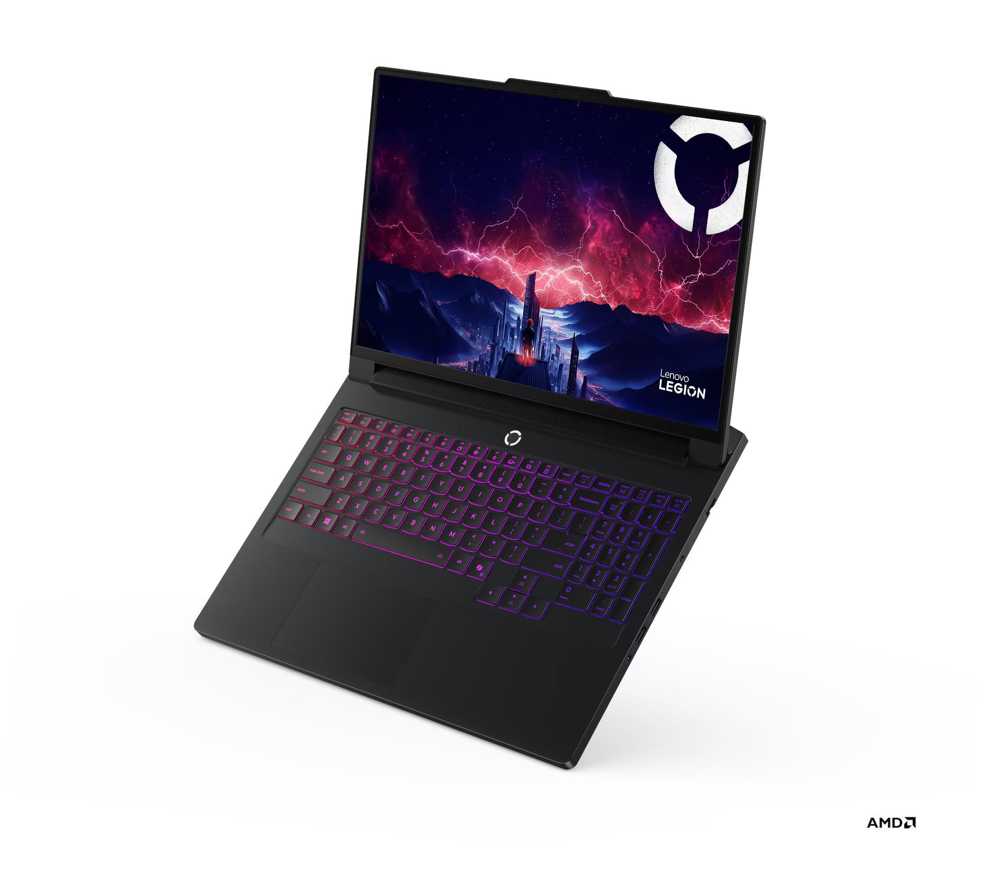 LENOVO LEGION PRO 7 16AFR10H (2025) Gaming Laptop - AMD Ryzen 9 9955HX, 32GB, 2TB SSD, NVIDIA GeForce RTX 5070 Ti 12GB, 16" WQXGA
