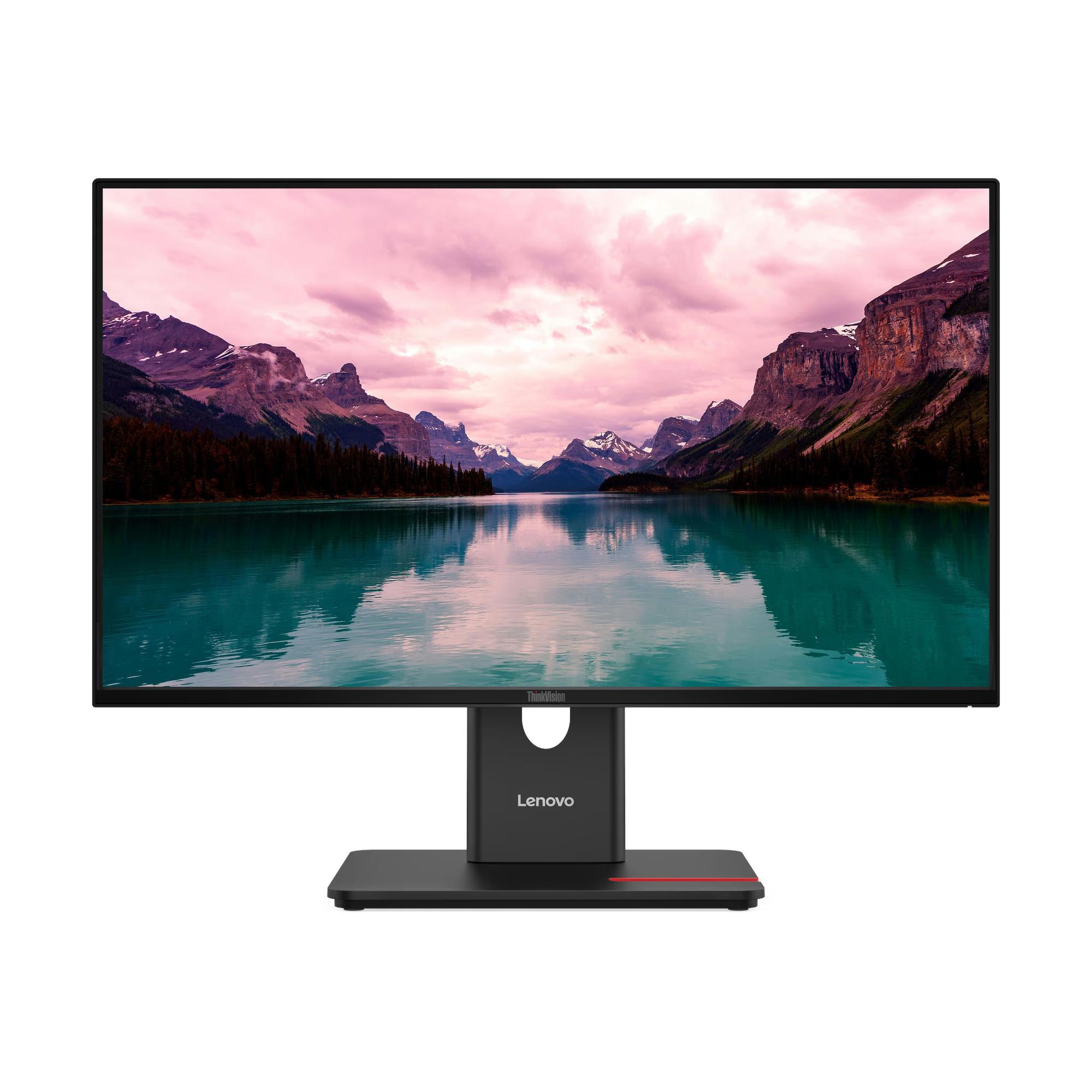 LENOVO THINKVISION T24-40 Monitor - 24" FHD (1920 x 1080), IPS, Tilt, Swivel, Pivot, Height, HDMI, DP, VGA, 250nits, 48Hz - 120Hz