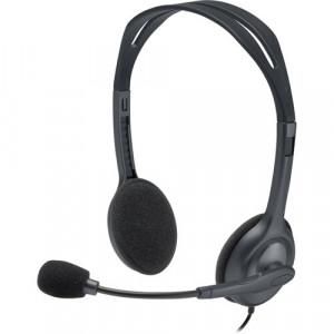 Logitech H111 On-Ear Stereo Headset - 32 Ohms, 20 Hz to 20 kHz